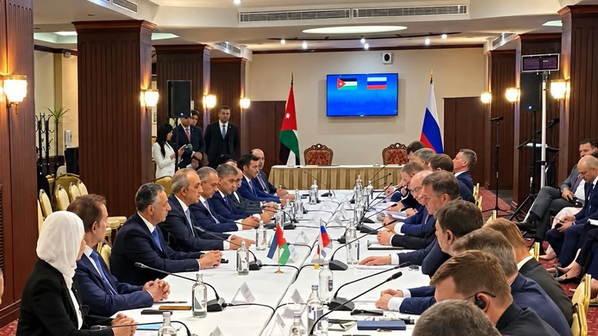 الأردن وروسيا تتفقان على خطوات عملية لتعزيز التجارة والاستثمار والتعاون الاقتصادي
