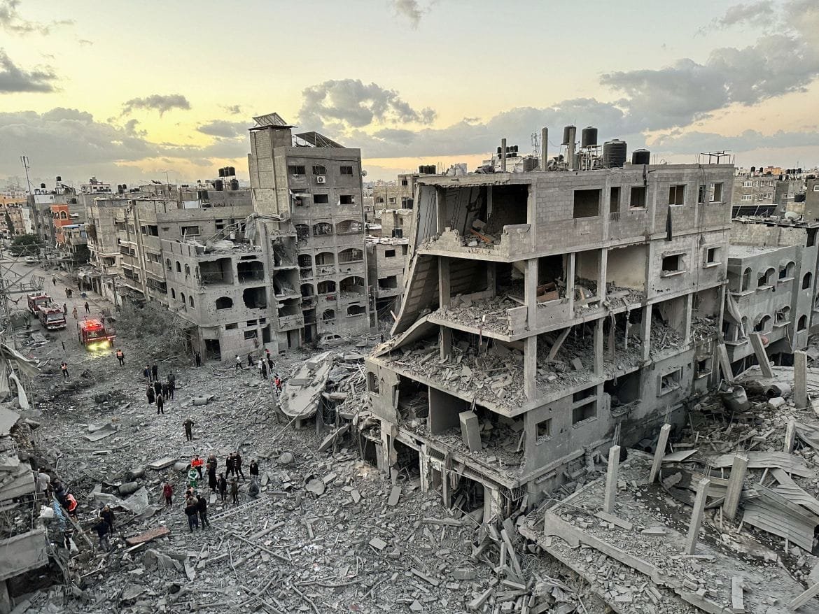 "لمحة من الذاكرة في غزة"