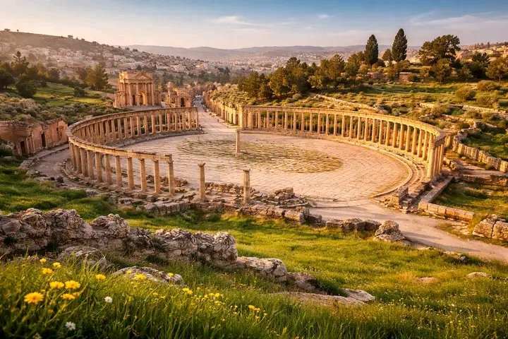 أكثر من 100 الف زائر لمدينة جرش خلال 7 شهور