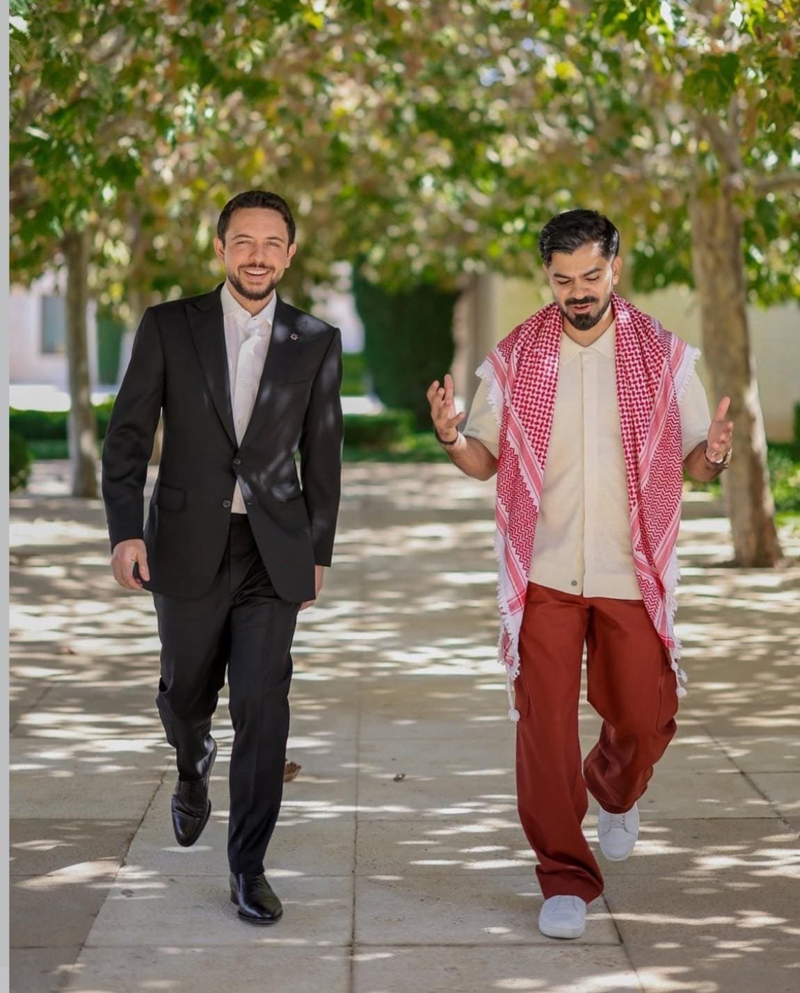 ما الحديث الذي دار بين ولي العهد وجو حطاب؟