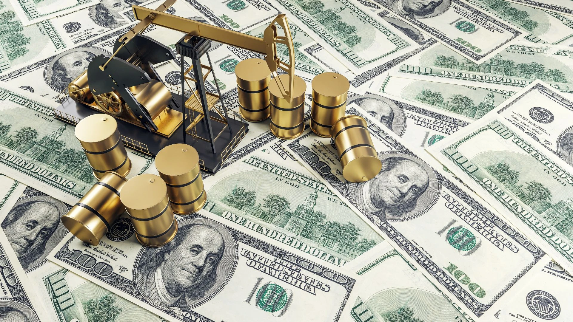 ارتفاع أسعار الذهب والنفط مع تراجع مؤشر الدولار عالميا