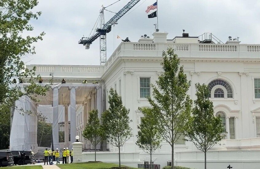 واشنطن بوست: ترامب يخطط لإنفاق 900 مليون دولار لتطوير البيت الأبيض بتمويل حكومي