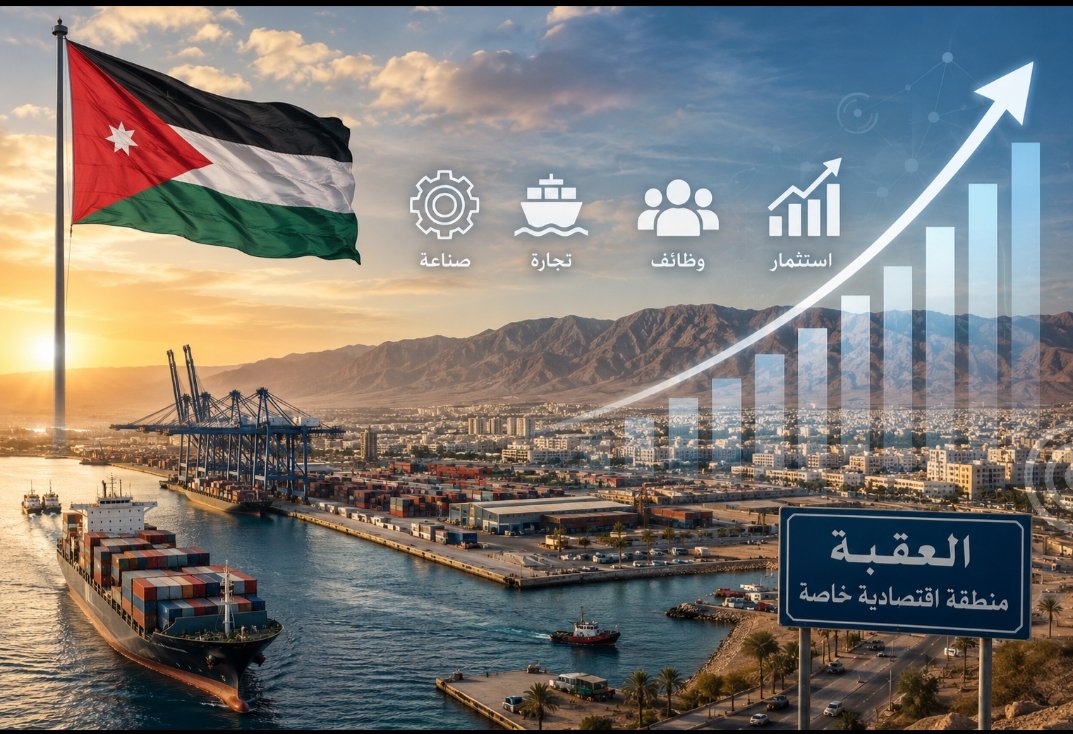 العقبة الاقتصادية الخاصة رافعة الاقتصاد الأردني وبوابة الإستثمار والتجارة
