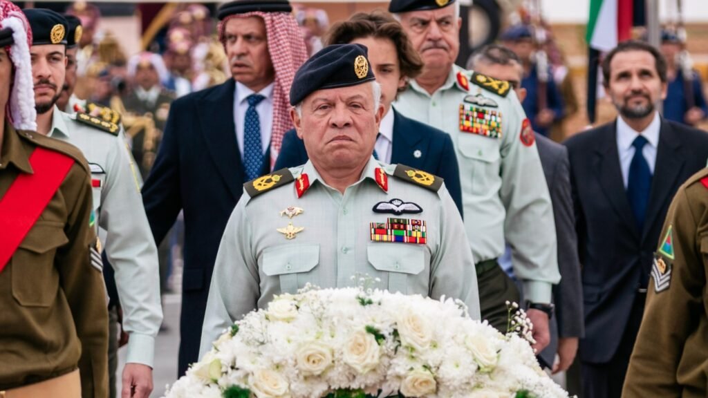 الملك يتلقى اتصالا هاتفيا من الرئيس اللبناني للتعزية بضحايا هجوم الكرك