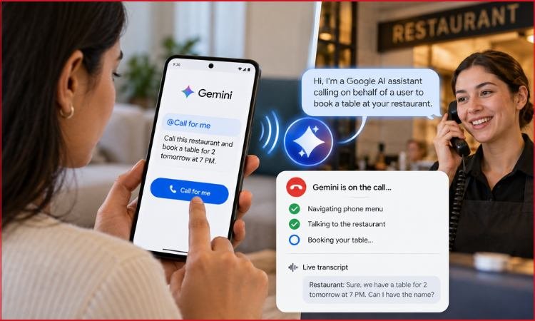 ميزة جديدة "Call for me" تطلقها غوغل للتحدث نيابة عنك
