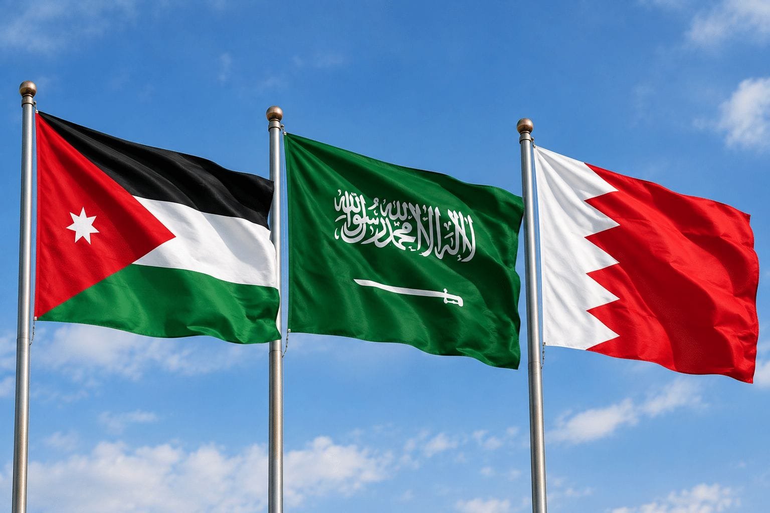 السعودية والبحرين تدينان الهجمات الإيرانية على الأردن