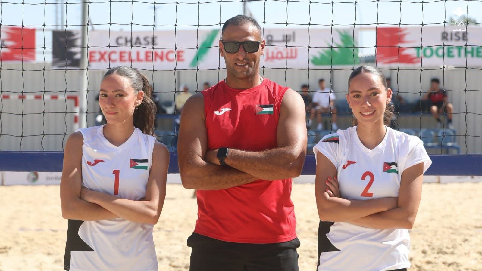 منتخب الشاطئية الأردني للسيدات يستهل مشواره بالفوز على قطر