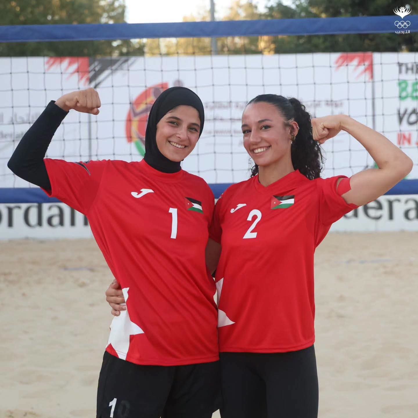 انتصارات متتالية للمنتخبات الوطنية في جولة غرب آسيا للكرة الطائرة الشاطئية