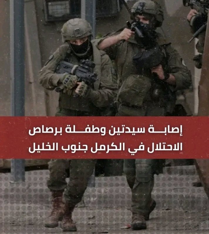 إصابة سيدتين وطفلة برصاص الإحتلال جنوب الخليل