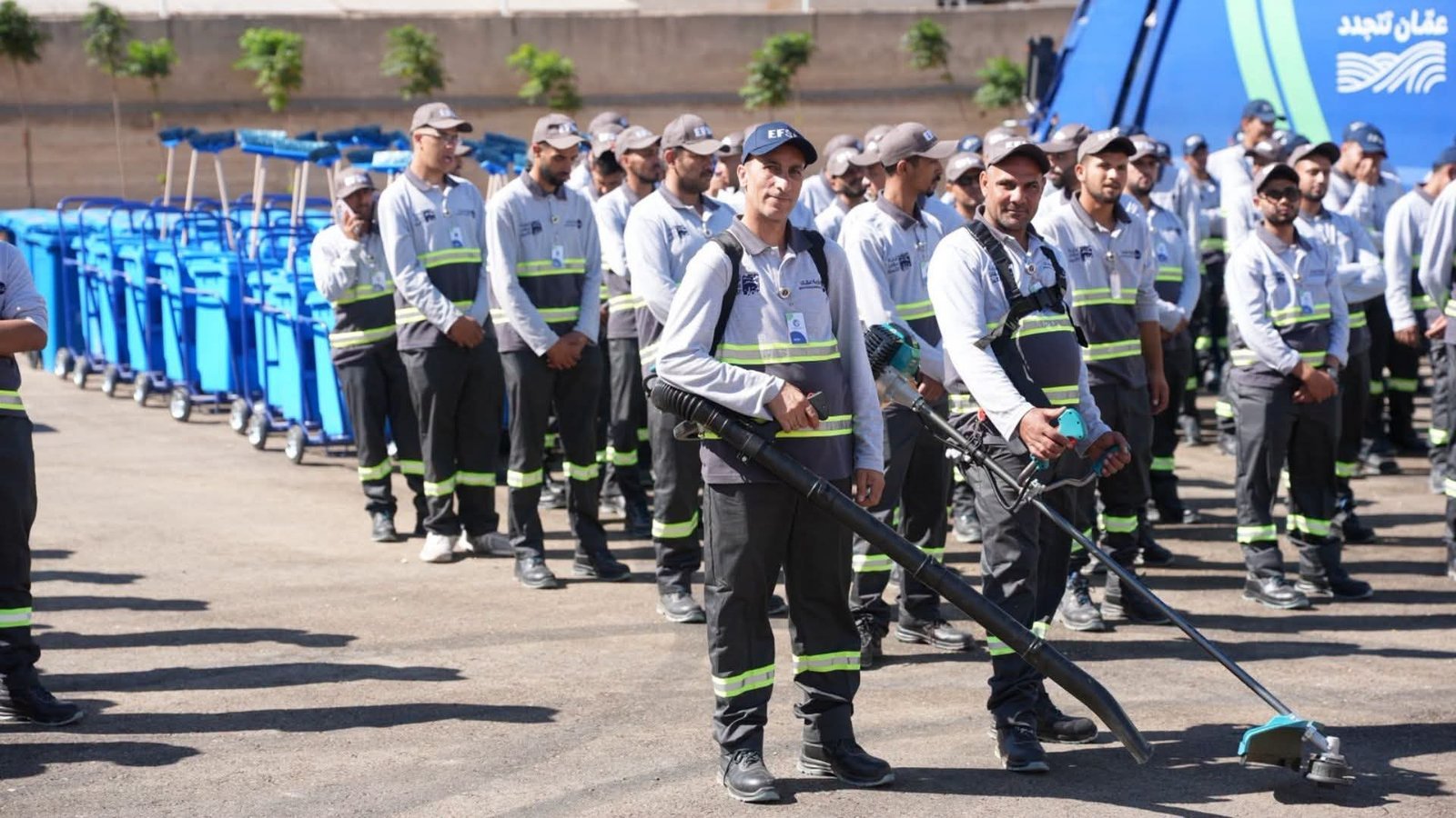 رؤية عمان توسع خدمات جمع ونقل النفايات لتشمل منطقتي شفا بدران واليرموك