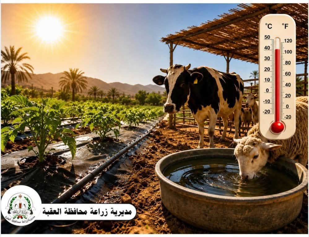 مديرية زراعة العقبة تصدر إرشادات للحد من تداعيات الظروف الجوية