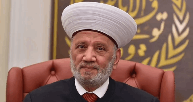مفتي لبنان  استهداف كنيسة الكرك "إرهاب محرم شرعا"